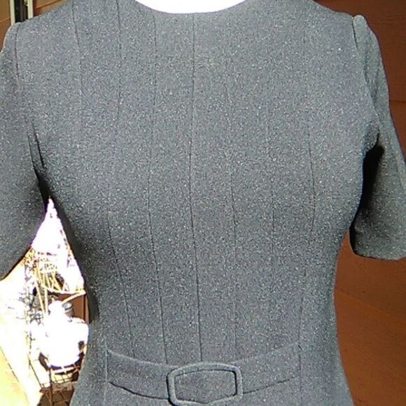Vintage S&D Black Dress - Picture 3 of 11